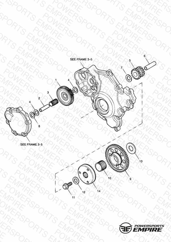 Alternator/Starter Drive Gears