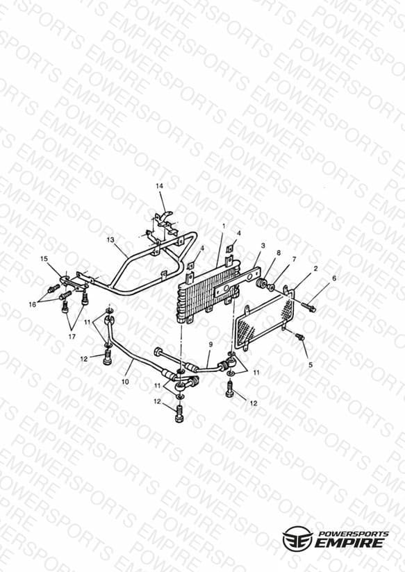Oil Cooler 4 Cylinder Engines