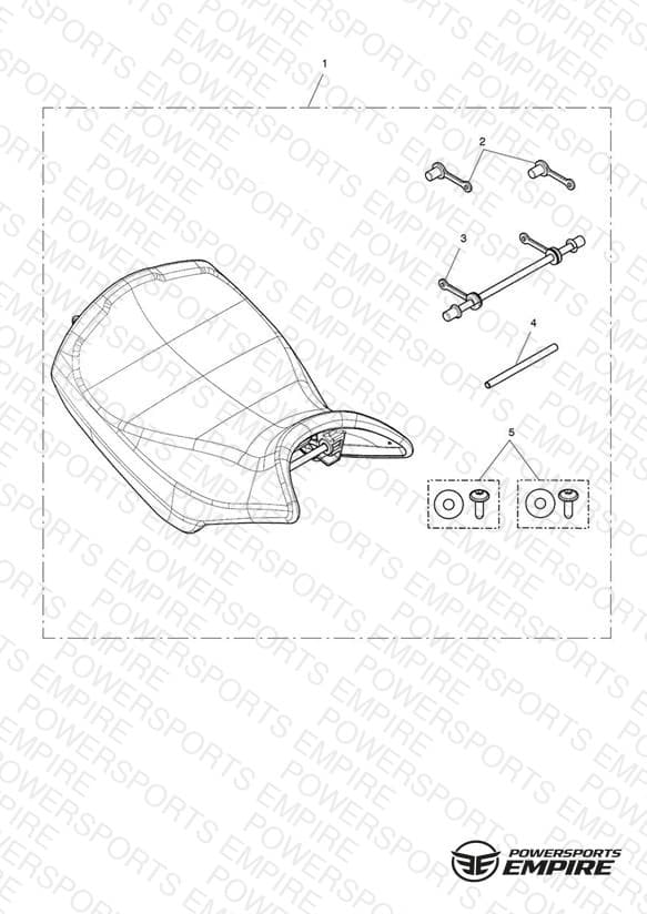 Rider Seat Assy, Low