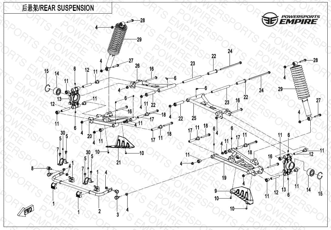 F06 — REAR SUSPENSION