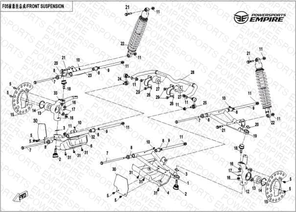 F05 — FRONT SUSPENSION