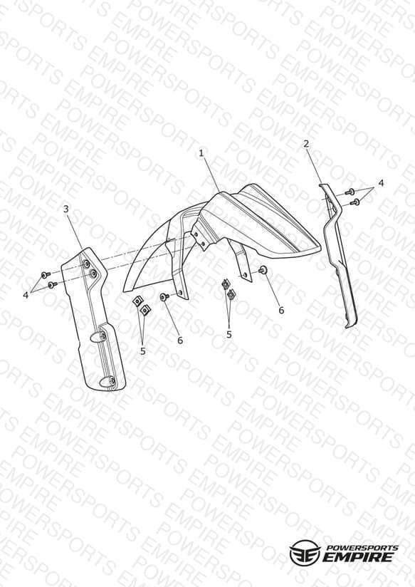 Front Mudguard