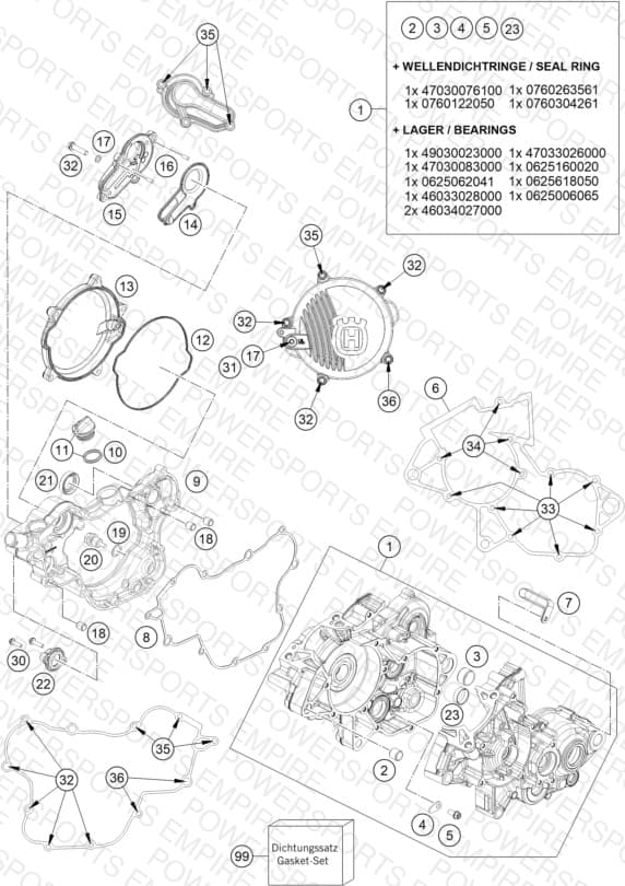ENGINE CASE