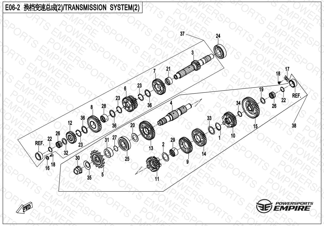 E06-2 — TRANSMISSION SYSTEM (2)