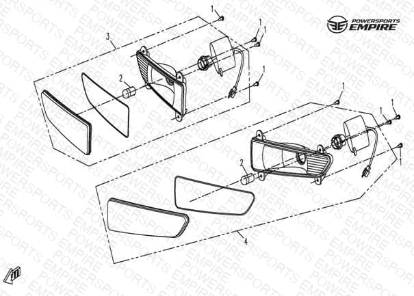 F16 — FRONT TURN LIGHT