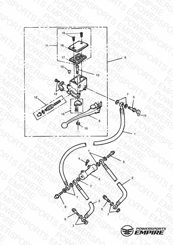 Front Brake Master Cylinder
