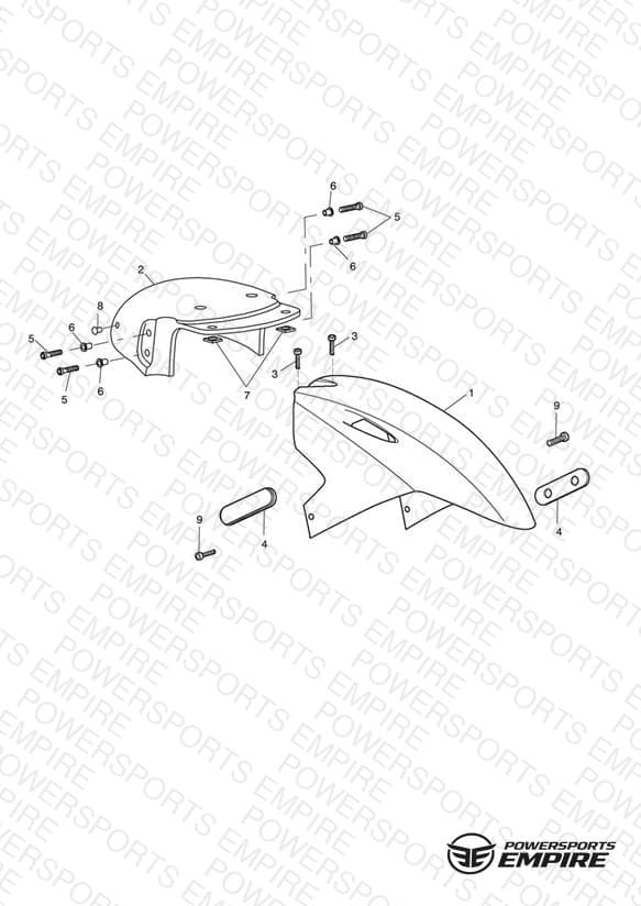 Front Mudguard