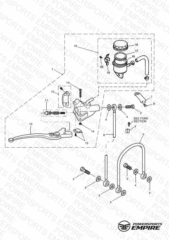 Front Brake Master Cylinder