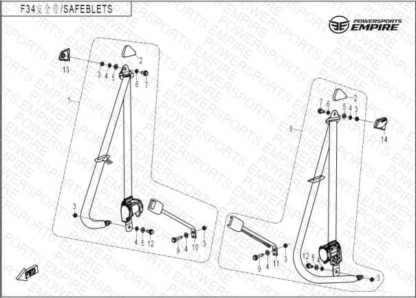 F34 — SEAT BELTS