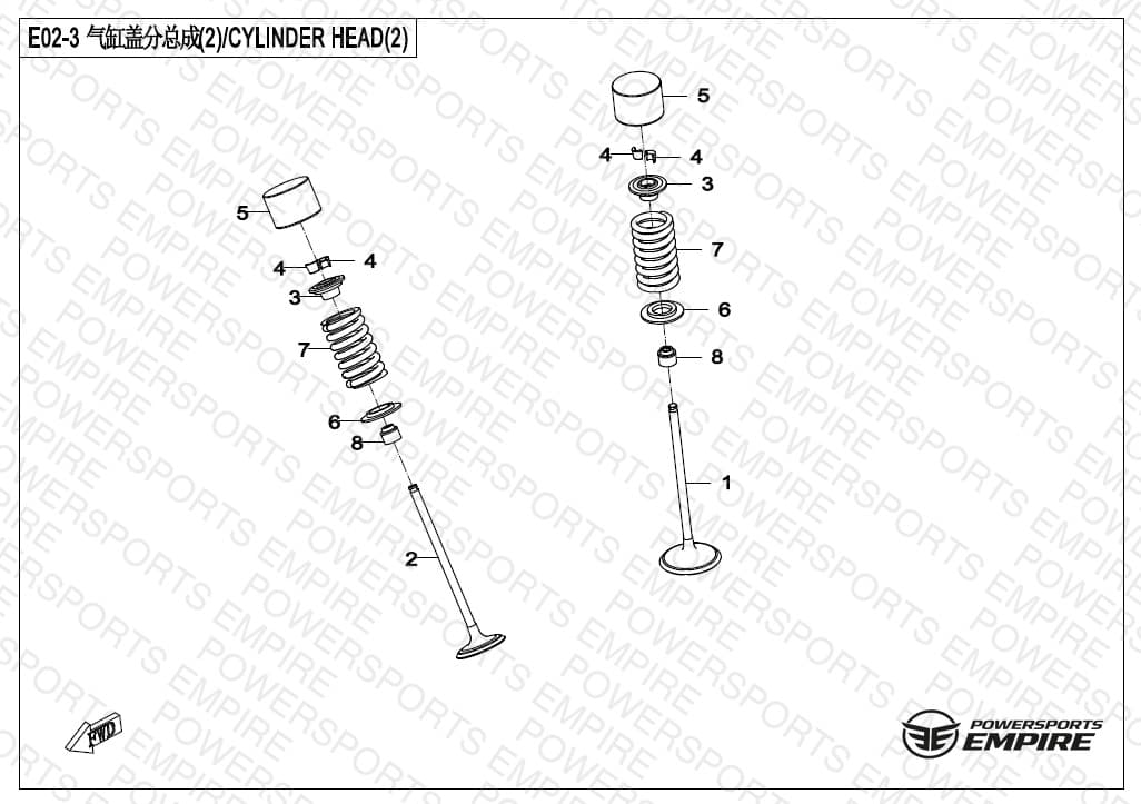 E02-3 — CYLINDER HEAD (2)