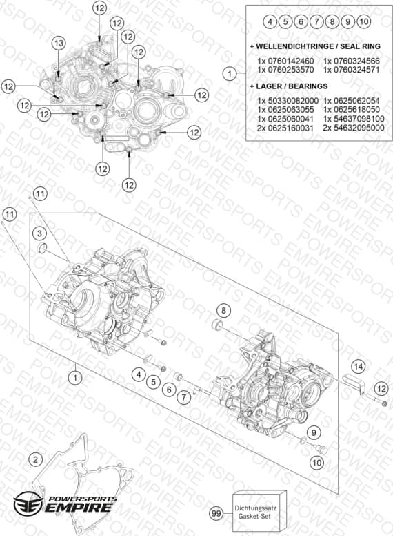 ENGINE CASE