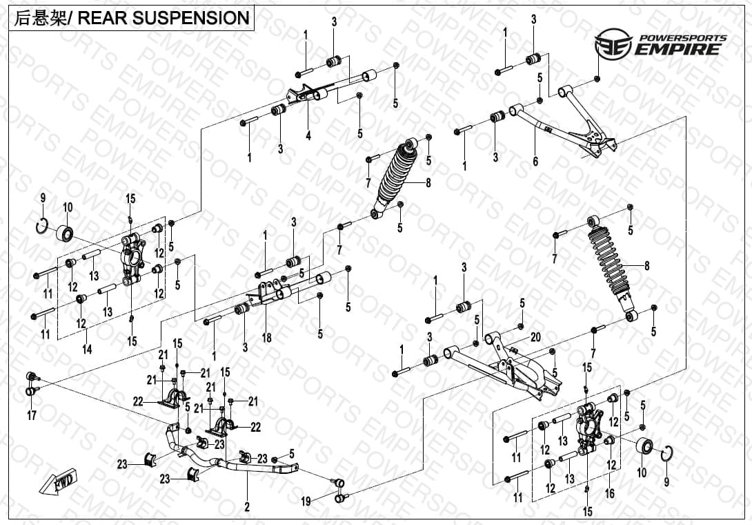 F06 — REAR SUSPENSION