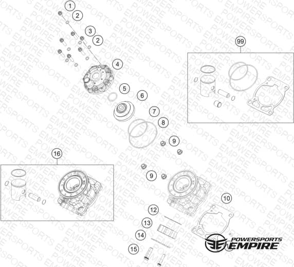 CYLINDER, CYLINDER HEAD