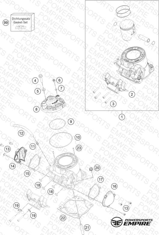 CYLINDER, CYLINDER HEAD