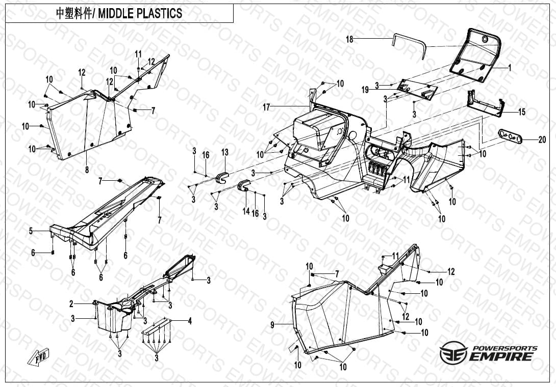 F04-4 — MIDDLE PLASTICS